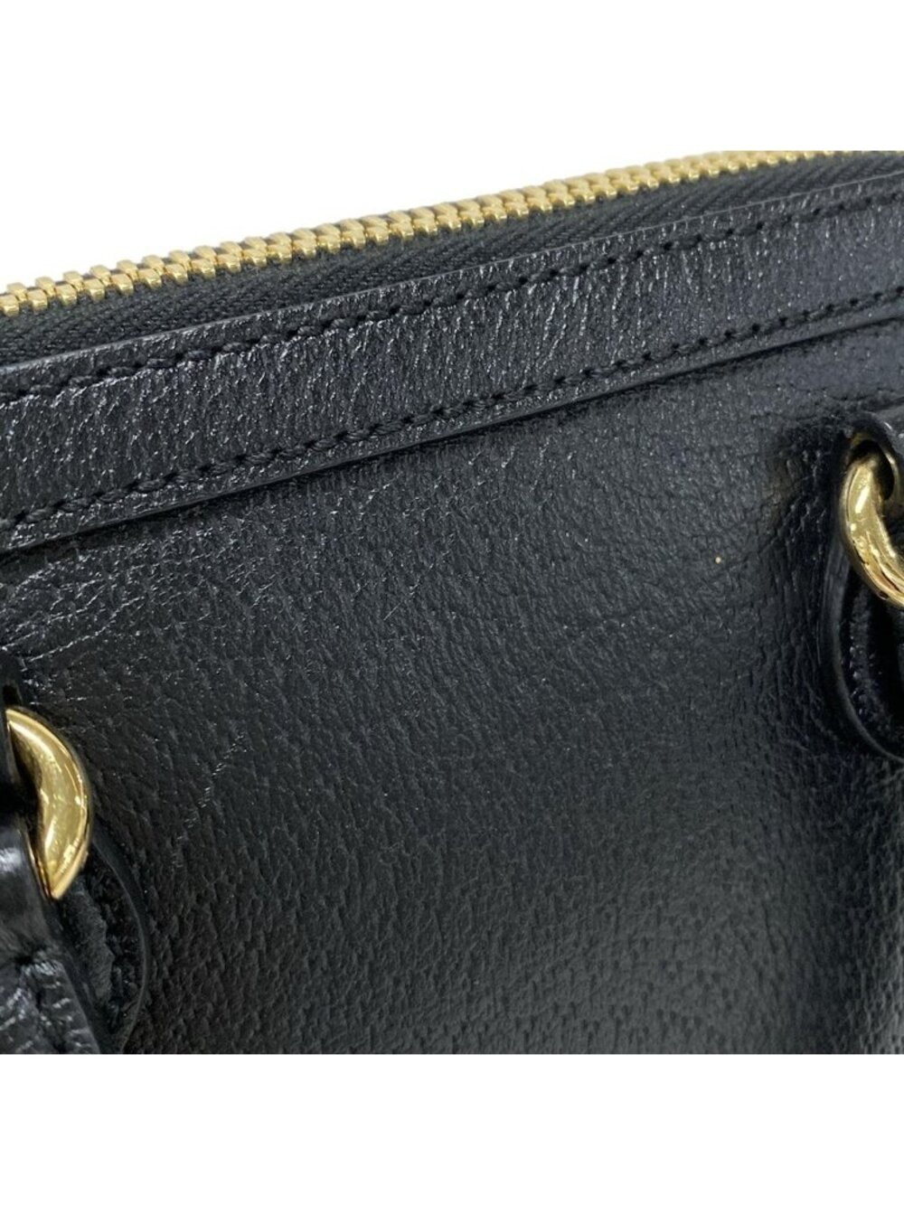 Gucci Handbag Horsebit Black White Adidas Collaboration Leather - Picture 15 of 15